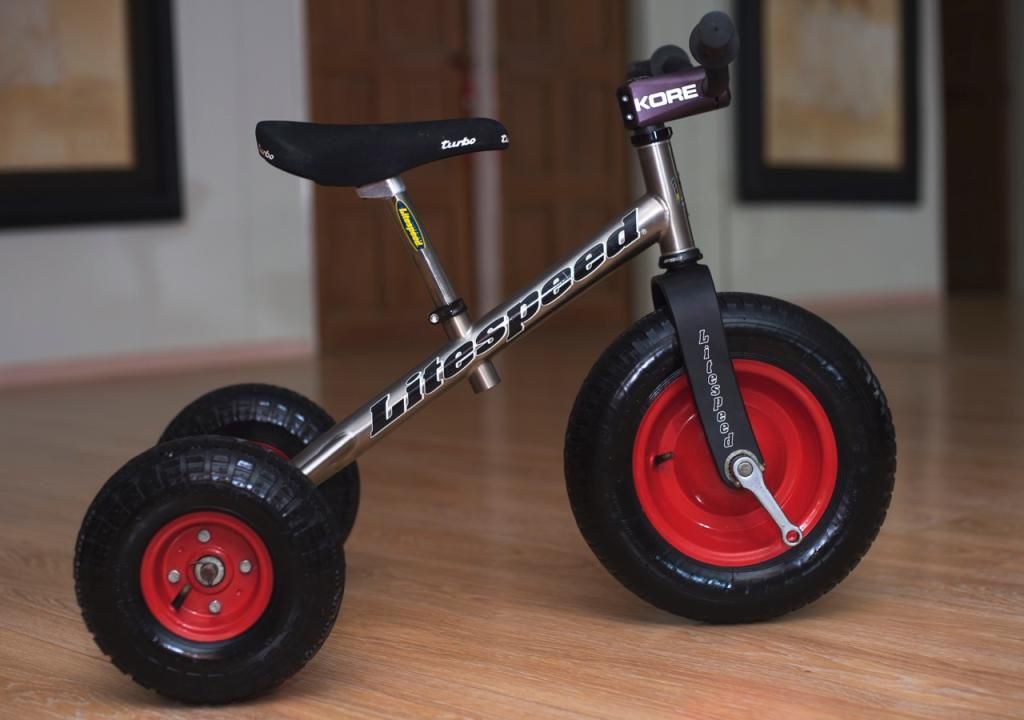 This balance bike? Why yes, yes it is. Singletrack World Magazine